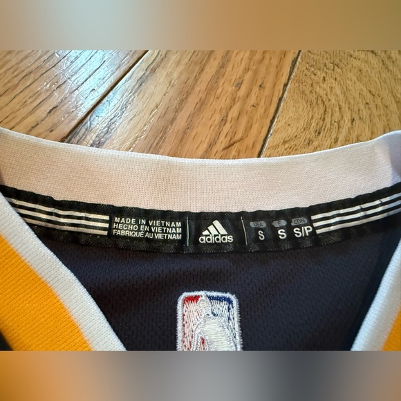 Adidas Swingman Golden State Warriors Klay Thompson #11 Gray Jersey Men’s Small - Picture 5 of 13